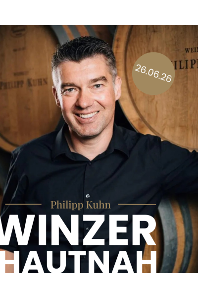 Winzer Hautnah mit Philipp Kuhn -Barbecue Edition - 26.6.2026