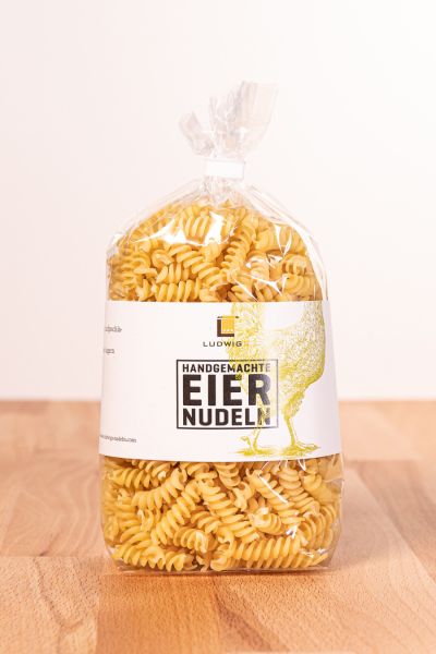 Spirelli mit Ei